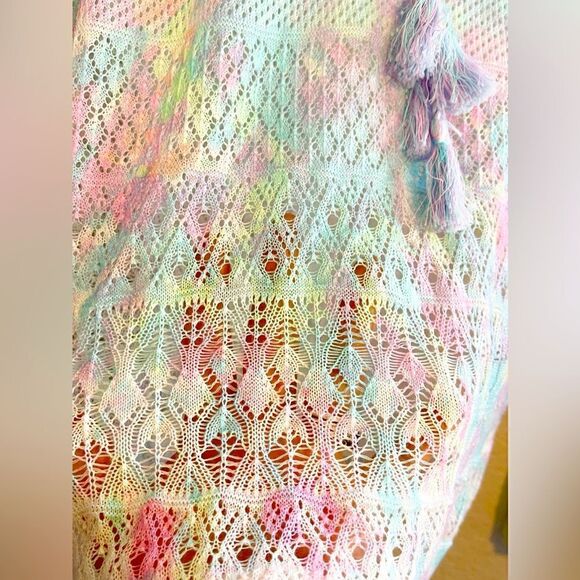 ZADIG & VOLTAIRE Delvy Co Splash Jumper crochet Sweater Size S - Picture 8 of 11